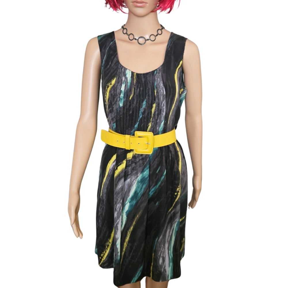 Kenneth Cole Silk Tunic Dress 💚💙